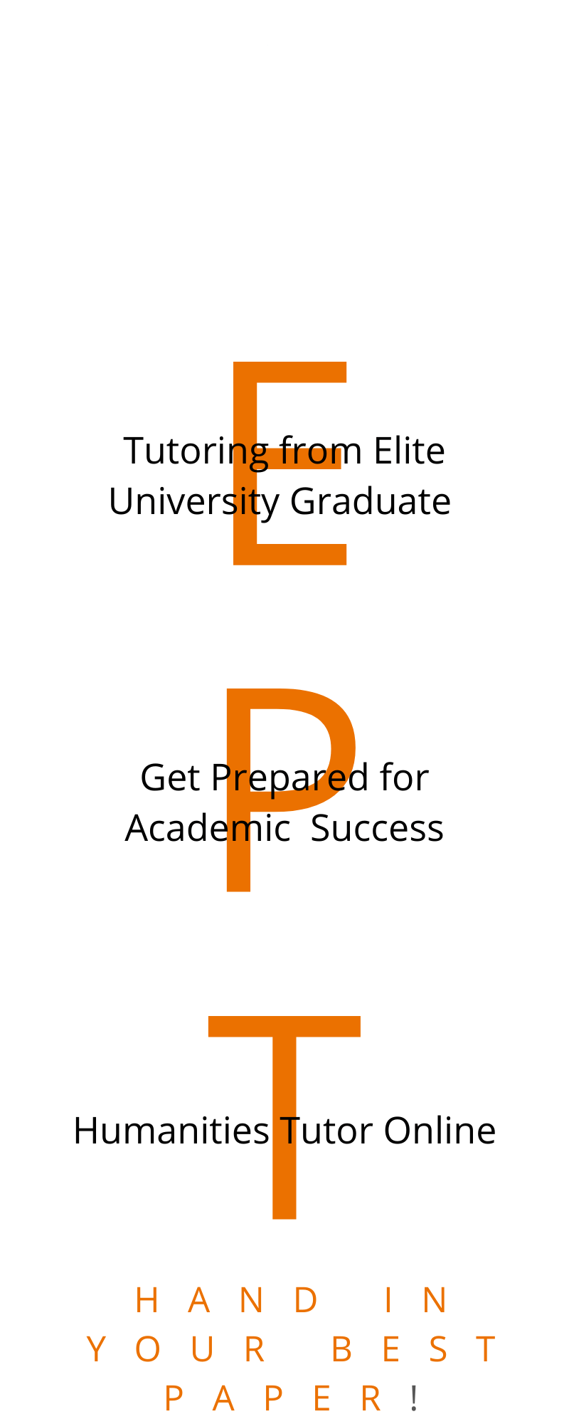 Online Academic Tutoring