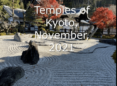 Temples of Kyoto November 2021 b